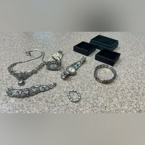 Silver and Pearl Jewelry Sets